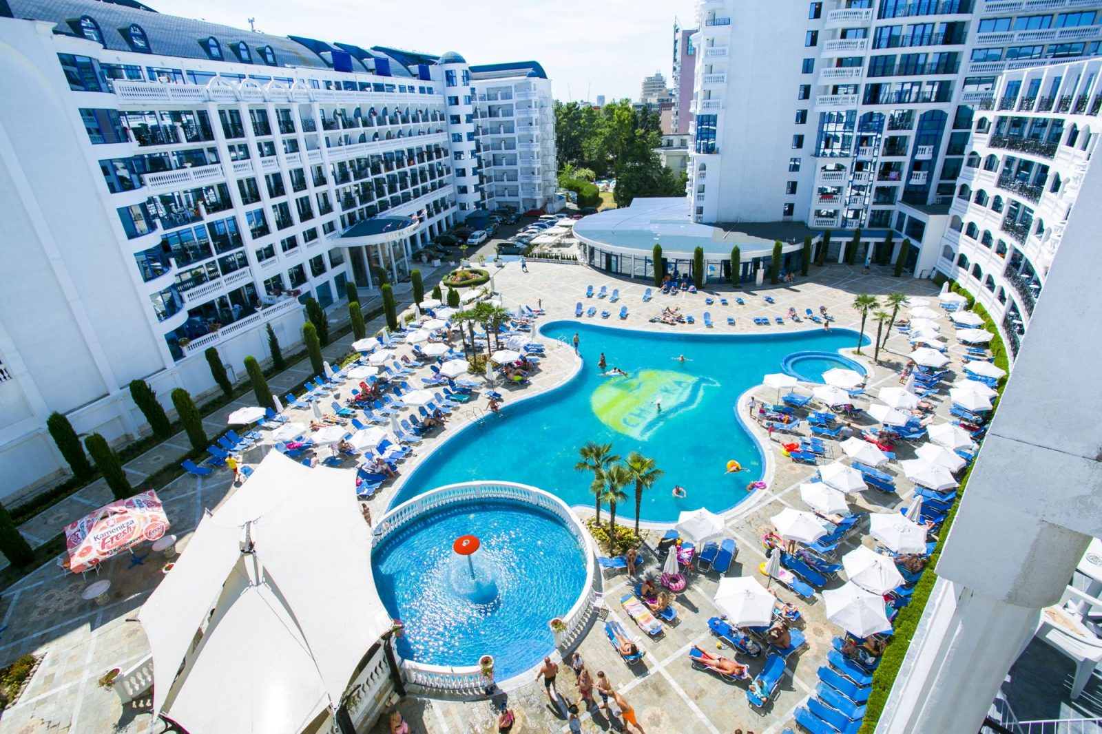 Letovanje Bugarska autobusom, Sunčev breg, Hotel Chaika Beach, bazen